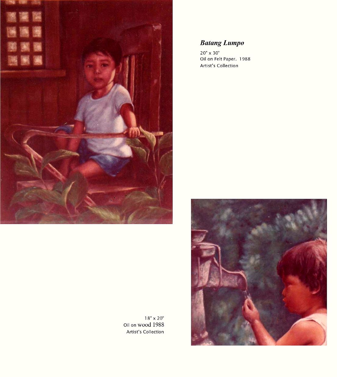 Body of Works catalogue page 55