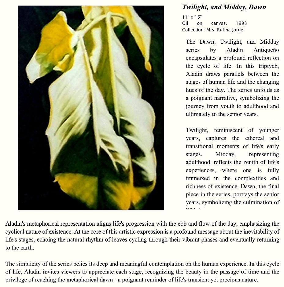 Body of Works catalogue page 60